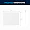 Flash Furniture HERCULES 60in. x 48in. Whiteboard, Alum Magnetic Dry Erase Board w/Wall Mount, Marker Tray, Eraser BR-FMW-76122-4860-GG - alternate 7